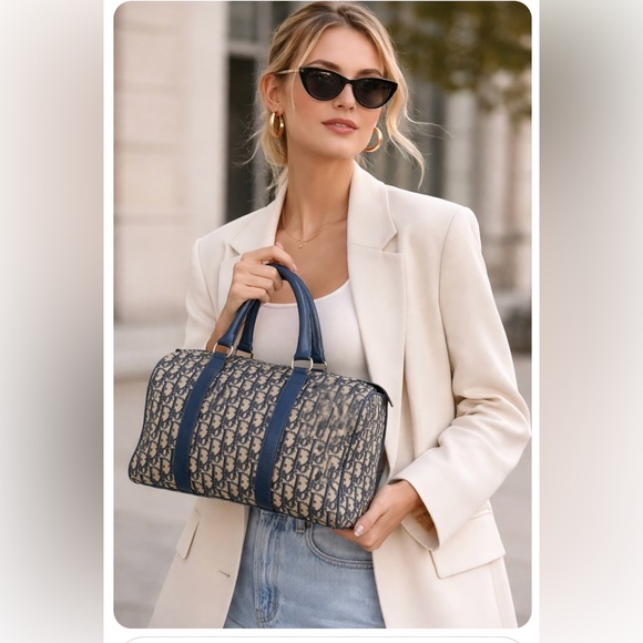 Dior Trotter Boston sized Bowling Monogram Bag - Picture 3 of 17